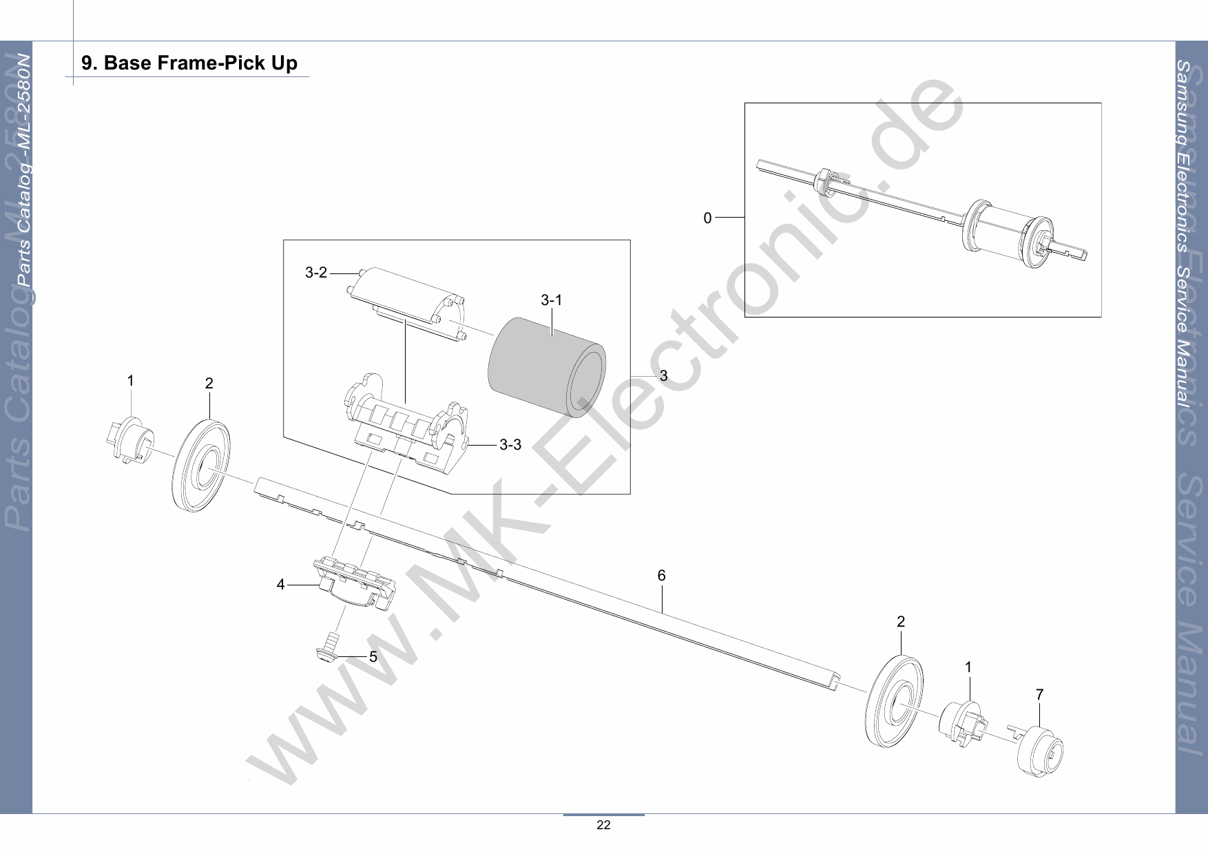 Samsung Laser-Printer ML-1910 1915 2525 2525W 2580N Parts Manual-6